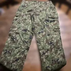 MILITARY日本自衛隊迷彩ワークカーゴパンツ 4ポケットグリーンXLサイズ