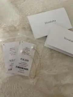 hirotaka パール ピアス Mサイズ