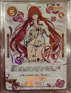 プレシャスメモリーズ ハイスクールDxD リアスグレモリー 日笠陽子 直筆サイン Amazon.co.jp: プレシャスメモリーズ ハイスクールDxD リアス