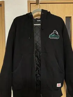 XLARGE ブラック フルジップフーディ M size Black Foodi