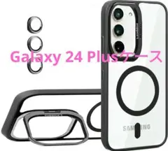 Galaxy 24 Plusケース MagSafe ワイヤレス充電　ブラック