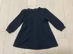SHEIN 黒 長袖ワンピース 9-12M