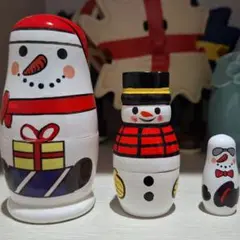 クリスマス マトリョーシカ