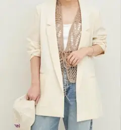 Plage nallow collar ジャケット
