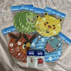 ロッテ　ポケモンオリジナルうちわ 4種✖️2セット