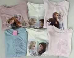 アナとエルサ Tシャツセット 100サイズ　6枚セット