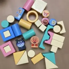 アンパンマン お米からうまれたつみきDX（箱なし）