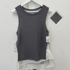 GAF グレー ノースリーブ Mサイズ新品