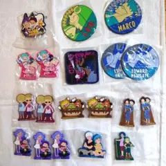 ワンピース　ラバーマスコット19個セット