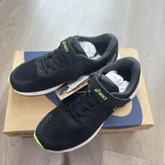 asics LAZERBEAM アシック　スニーカー ブラック　21.5センチ