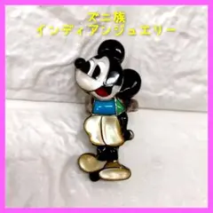 (訳あり傷物) REMY　ズニ族　アンドレアさん作 ミッキーリング16号 訳あり傷物) ズニ族 アンドレアさん作 ミッキーリング16号