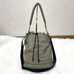 グリーンレーベルリラクシング ✨ 撥水ポケットドロストバッグ