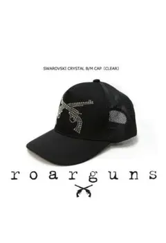 roar ロアー新品メンズキャップ スワロフスキーダブルガンズ白タグ limited4edition_sb00000014