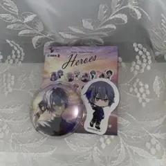 海の家 小柳ロウ 缶バッジ＆ダイカットステッカー