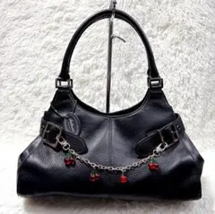 archive shoulder bag Y2K black チャーム バックル