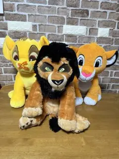 Disney Lion king ぬいぐるみBigまとめて売り