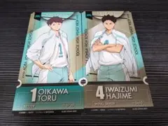 ハイキュー!! 青葉城西 及川徹 岩泉一 チケットライクコレクション 2点セット