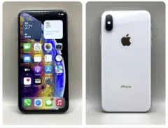 iPhone XS 64GB SIMフリー シルバー バッテリー100%
