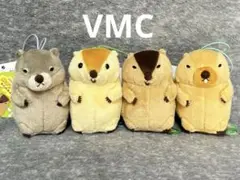 マーモットのもっとっと モア VMC ぬいぐるみ　マスコット　全4種コンプセット