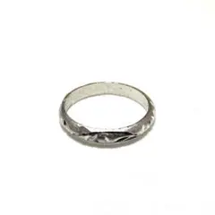 純銀　silver 999 彫刻入りリング　カービングリング　ring SV