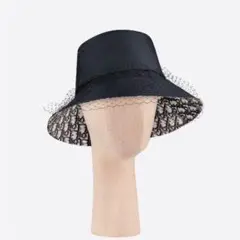Dior チュール付き バケットハット バケハ