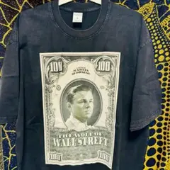 TheWolfofWallStreet メンズ リプリント Tシャツ 新品