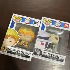 Funko POP 鬼滅の刃 我妻善逸 鬼舞辻無惨 セット