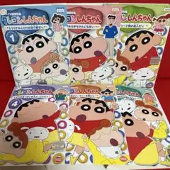 クレヨンしんちゃん　アニメ　DVD　4期　1巻〜6巻　6枚セット　40
