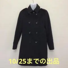 G425-60 レディースコート 黒 S ユナイテッドアローズ 12/23