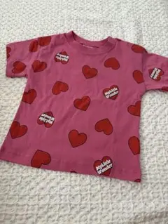 MY LITTLE WONDER ハート柄 Tシャツ 100cm
