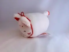 ふんわりころころきつね　ぬいぐるみ つばき 約15cm