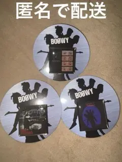 新品未使用　BOØWY ボウイ ピンズカプセル 3種セット　匿名配送