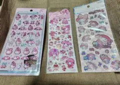 【まとめ売り】My Melody　シール3種類