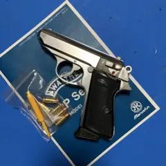 マルシンワルサーPPK戦前型 バトルダメージ風塗装 未発火 マルシン] ワルサーPPK アーリーモデル 初期型 HW (未発火