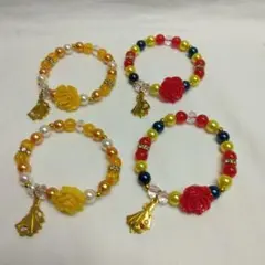 プリンセスブレスレットセット4点セット
