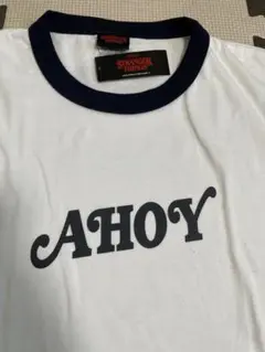 SHOY ストレンジャーシングス M リンガー tシャツ 半袖　 ホワイト