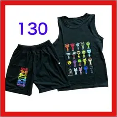最終SALE‼️スプランキー上下 タンクトップとハーフパンツ 130 セットアップ
