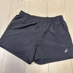 アシックス　グレー Mサイズ ショートパンツ ポリエステル100% Mサイズ