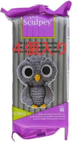 スーパースカルピー フィギュア 粘土 454g×4個入り 新品