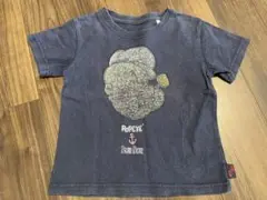 ブルーブルーのポパイTシャツ サイズ2 M 100cm程度 綿100％