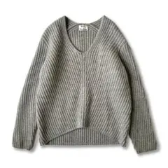 Acne Studios アクネ デボラニット グレー XXS ウール ロゼ着用