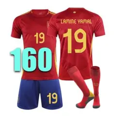 160㎝ 2024 スペイン代表 ホーム ラミンヤマル サッカーユニフォーム