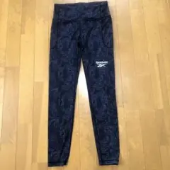 Reebok グラフィックパターン タイツ　レディース