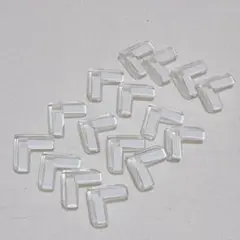コーナーガード 透明プラスチック 16個 透明 角 保護 ガード 角保護 柔かい