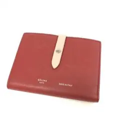 セリーヌ ミディアムストラップ 二つ折り財布