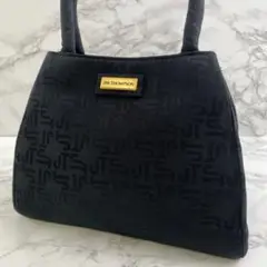 ほぼ未使用 JimThompson ジムトンプソン ジャガード ミニハンドバッグ