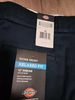 新品未使用 Dickies ディッキーズ ネイビー 短パン 38 Dic-30