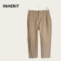 インヘリット パンツ メンズ ベージュ シンプル デイリー使い