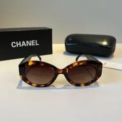 極美品 CHANEL オーバーサイズ サングラス