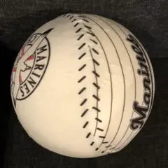 千葉ロッテマリーンズ しまむら クッション 白 1点